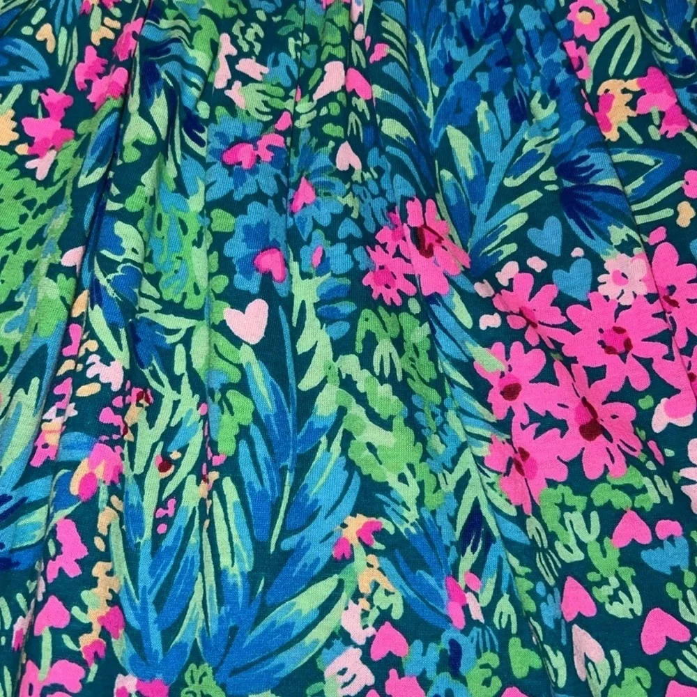 Lilly Pulitzer Girls Mylah Mini Dress x- large (12-14) NWT in multi tiny garden